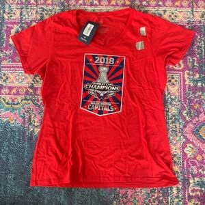 Fanatics Washington Capitals Stanley Cup 2018 Tee